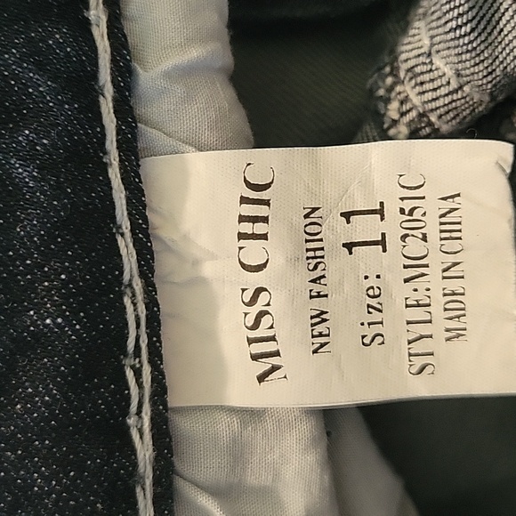 Miss Chic Boot Cut Jeans NWT Sz 11 - Picture 7 of 8